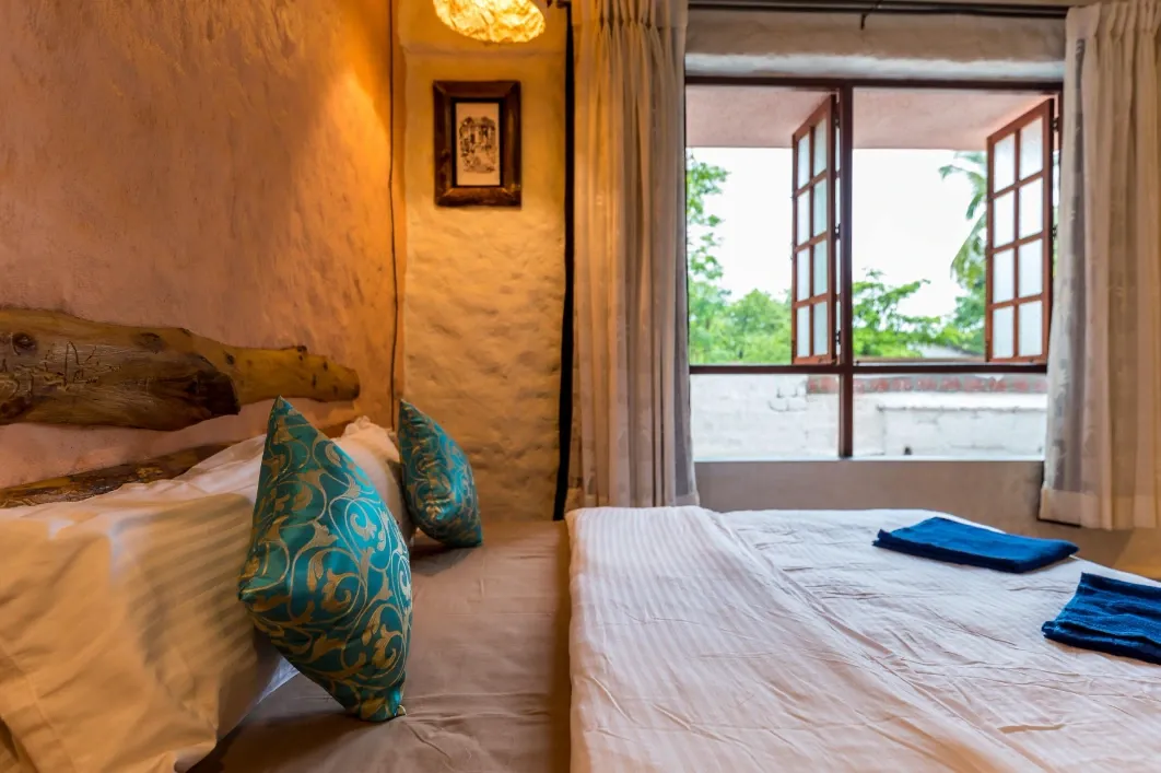 Bedroom in the Honeymoon Villa